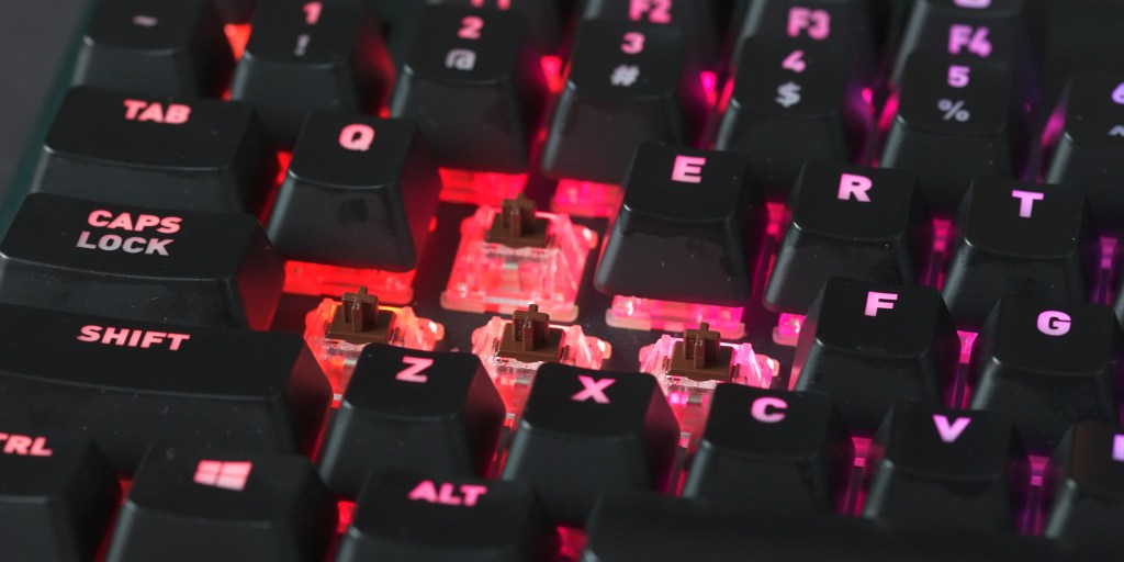 With Cherry MX switches, you know what to expect with the Fnatic miniSTREAK