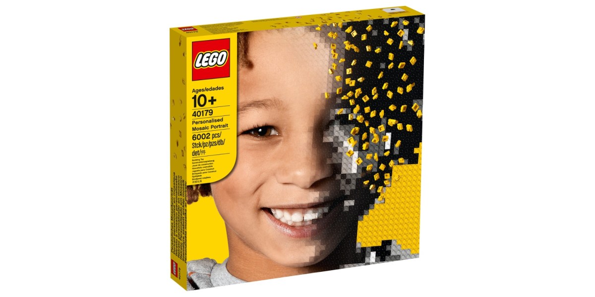 LEGO Personalised Mosaic Portrait