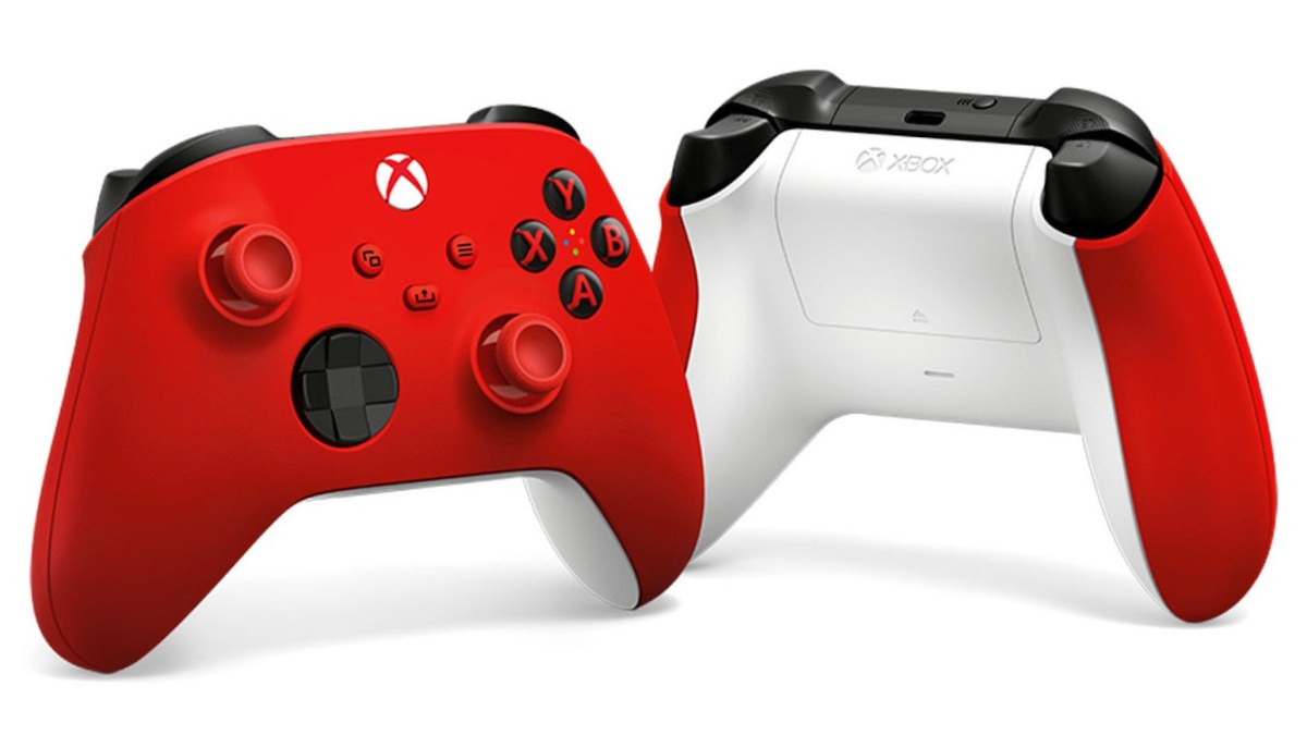 Pulse Red Xbox Controllers hero