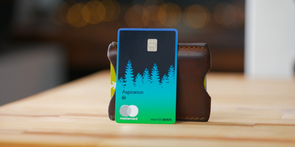 Aspiration world debit card