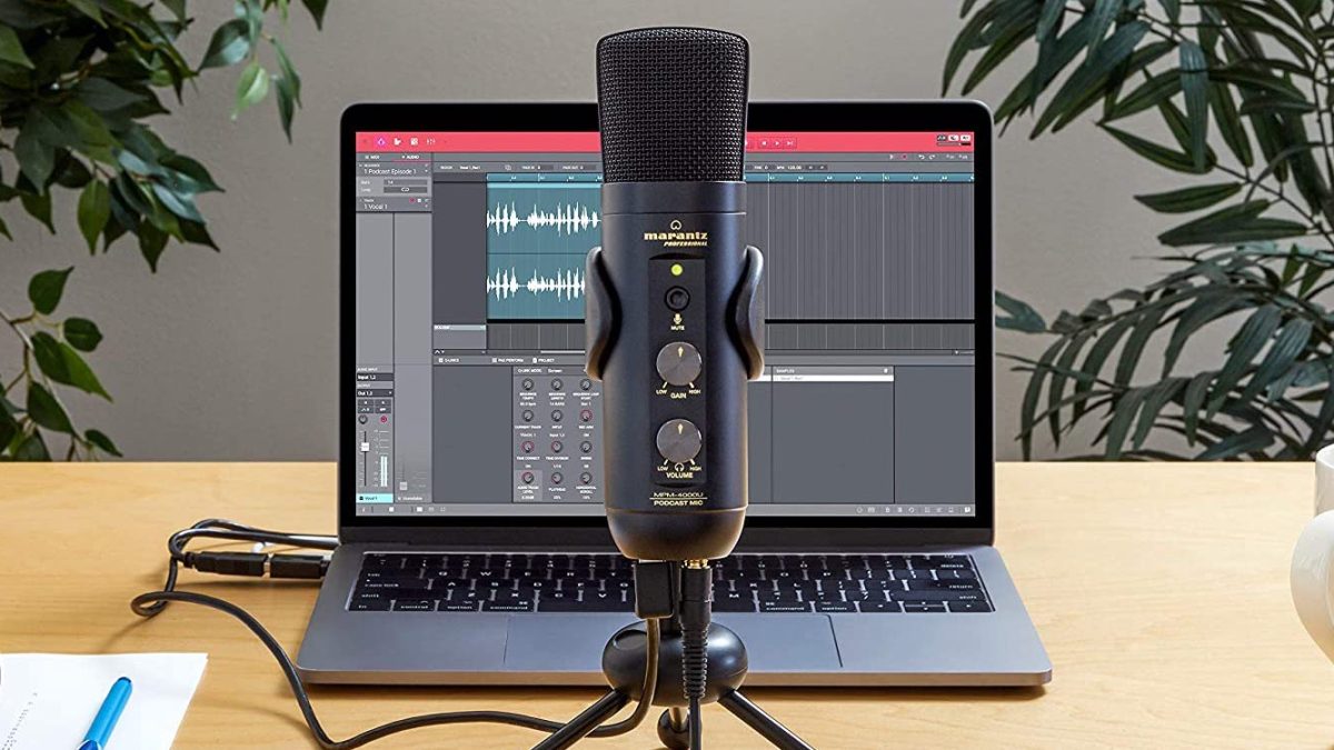 Marantz MPM-4000U USB-C podcasting microphone