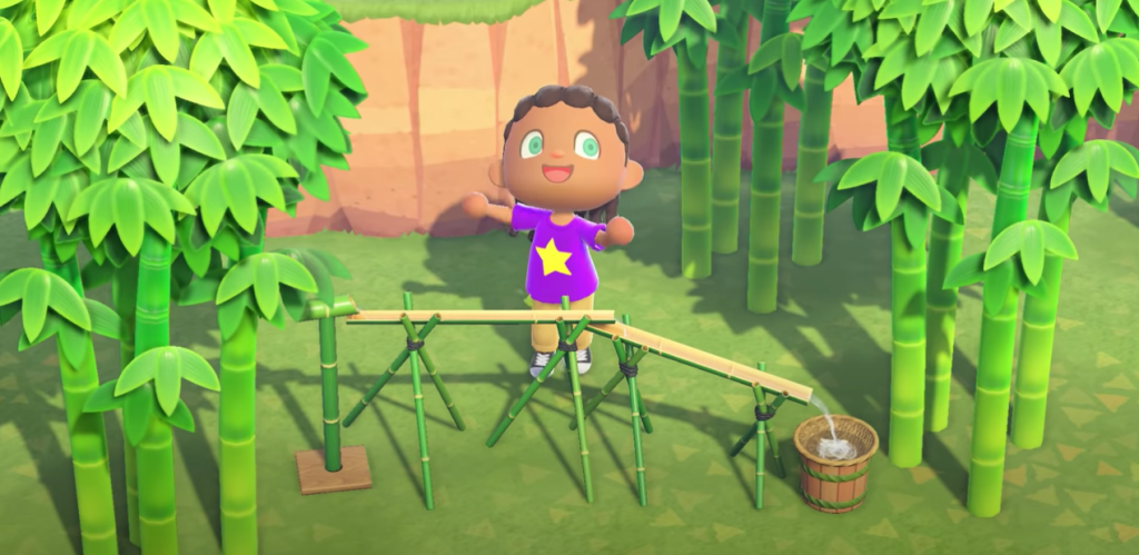 March Animal Crossing update bamboo