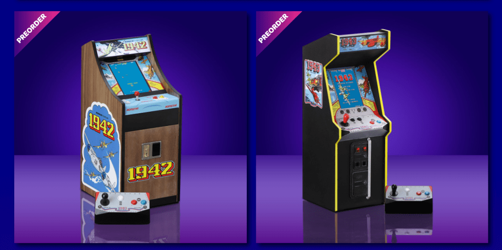 New Wave retro arcade cabinets