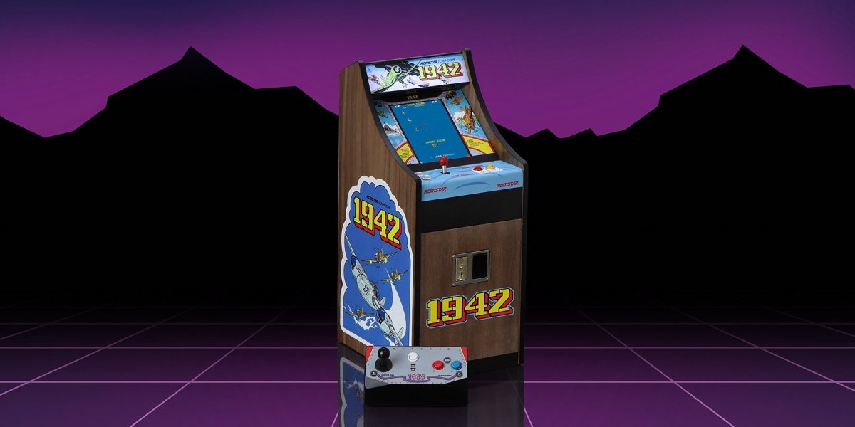 New Wave retro arcade cabinets - 1942 and 1943