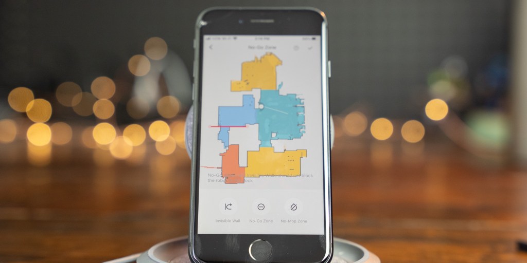 Creating a map of your home is easy on with the Roborock app. 