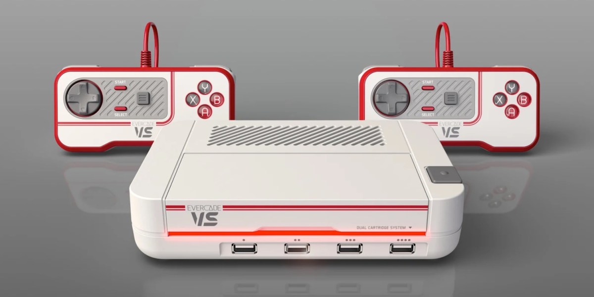 Evercade VS console with multi-player