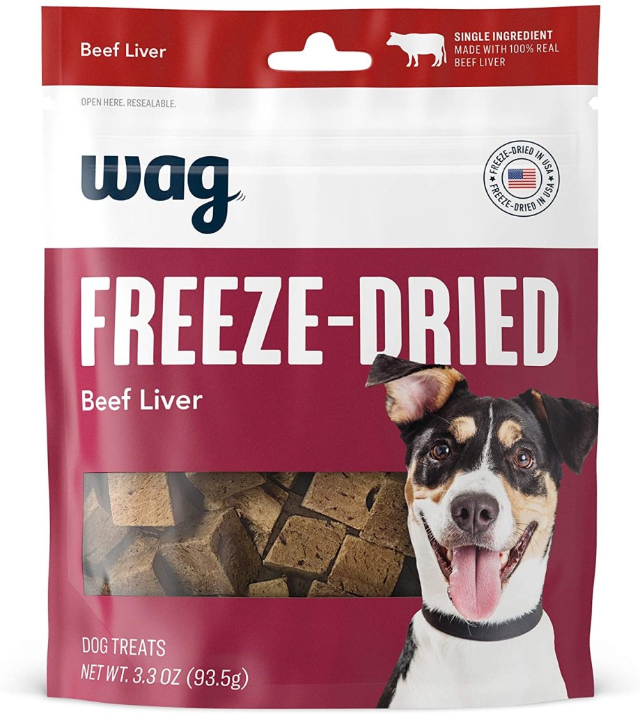 Amazon Wag Freeze Dried dog treats