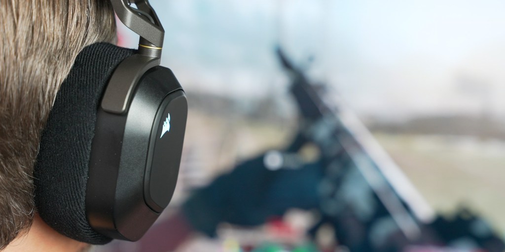 Dolby Atmos helps deliver detailed audio in competitive games on the Corsair HS80.