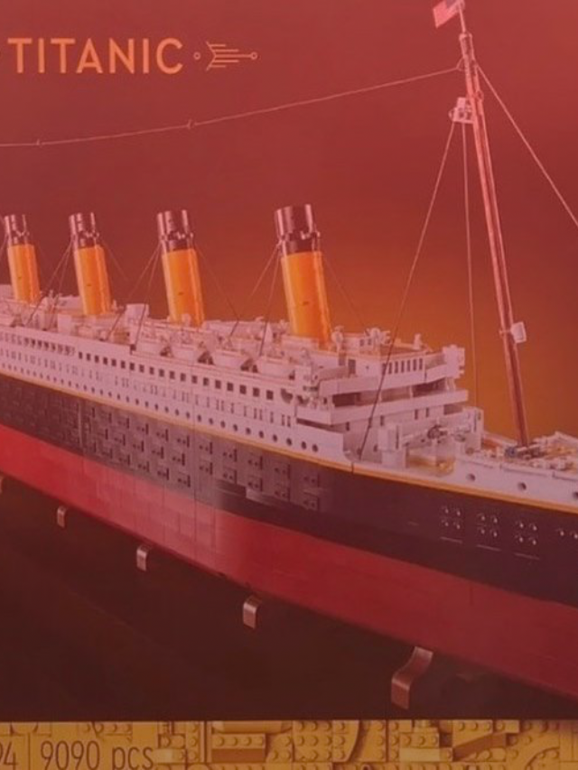 LEGO Titanic launching this fall with 9,090 pieces