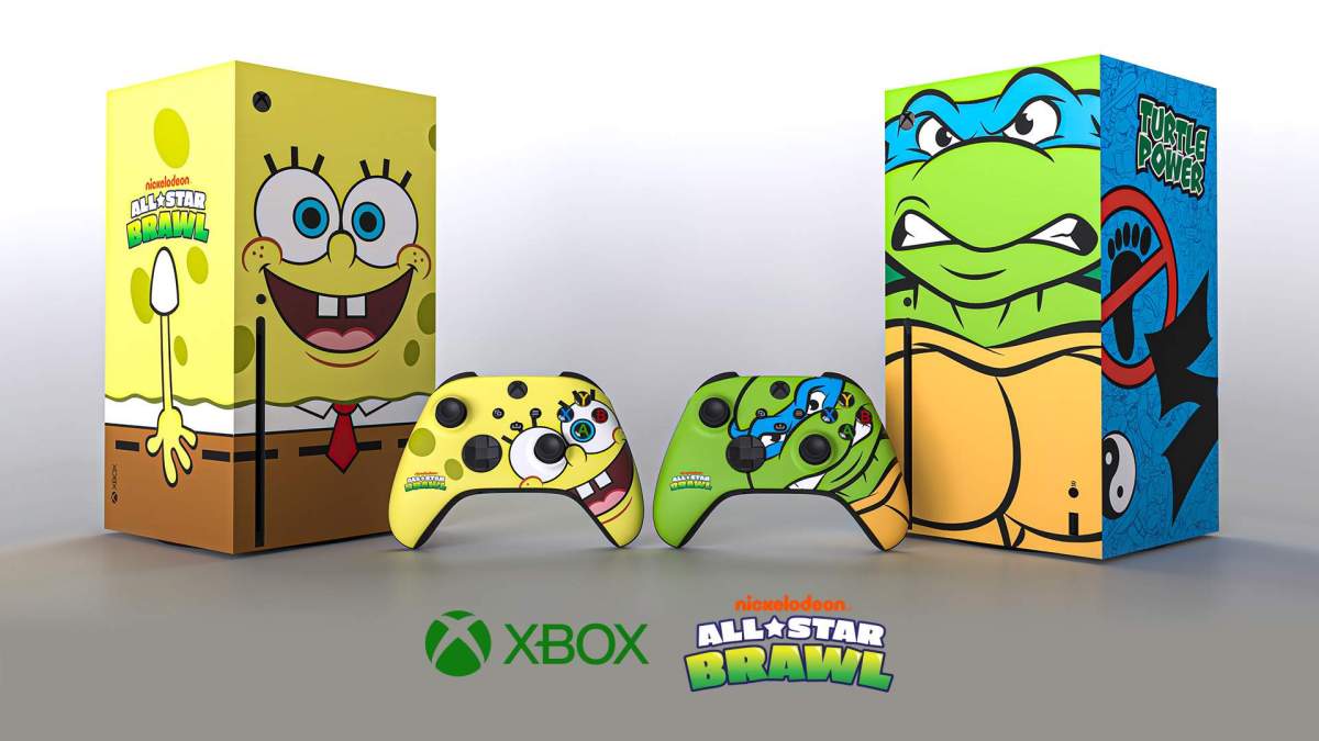 SpongeBob SquarePants Xbox Series X console