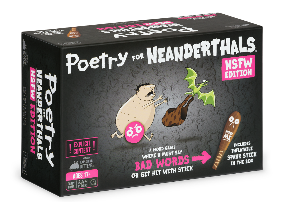 Poetry for Neanderthals NSFW Adult party games