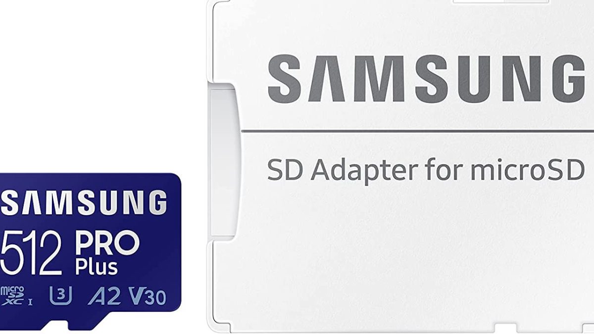 Samsung PRO Plus 512GB microSDXC memory card
