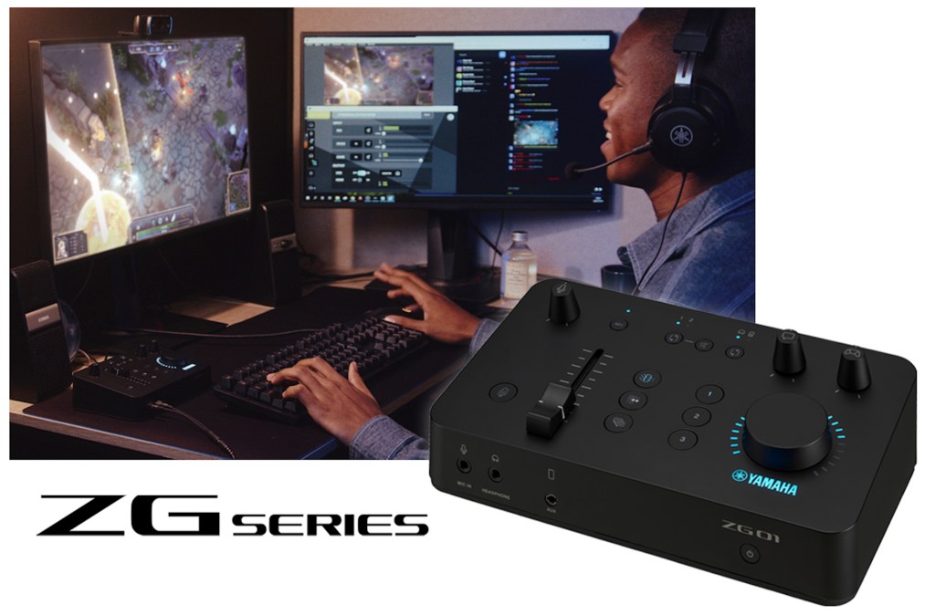Yamaha ZG01 game streaming audio mixer new