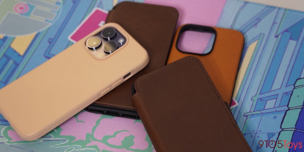 Nomad iPhone 14 leather cases