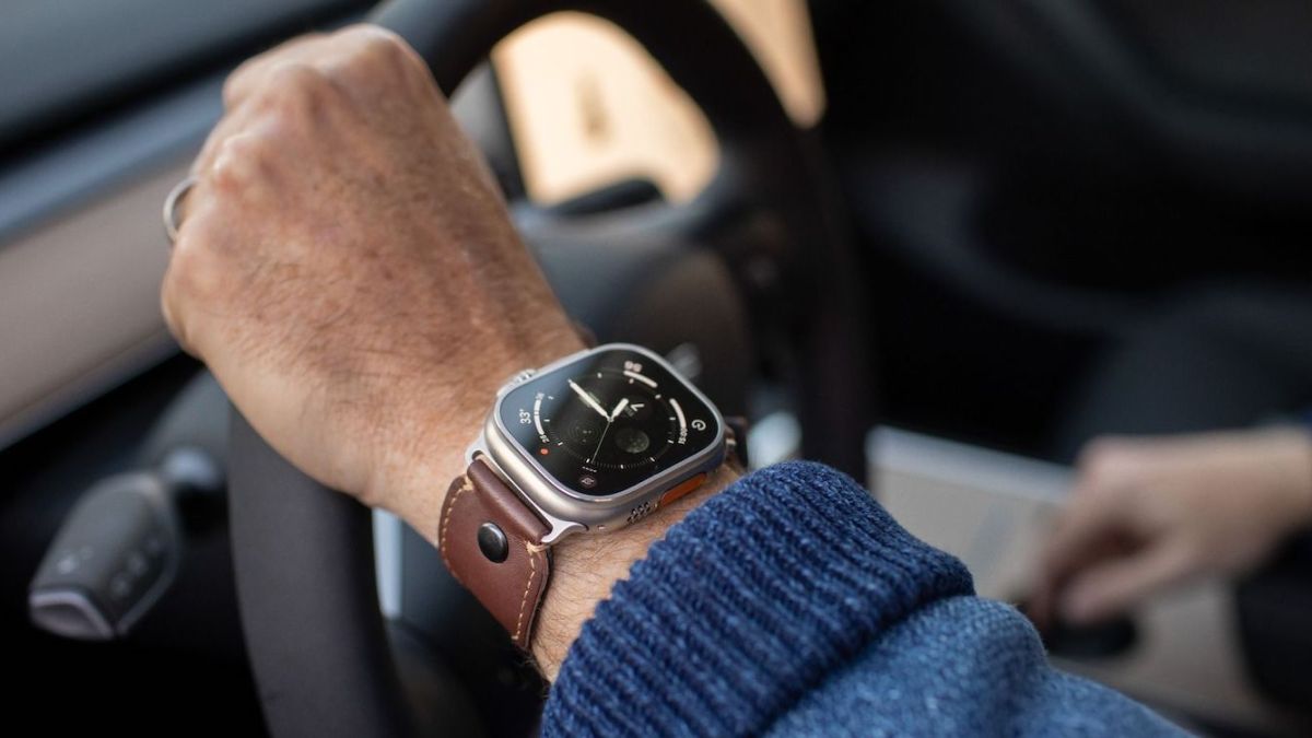 Leather Apple Watch Pilot Strap