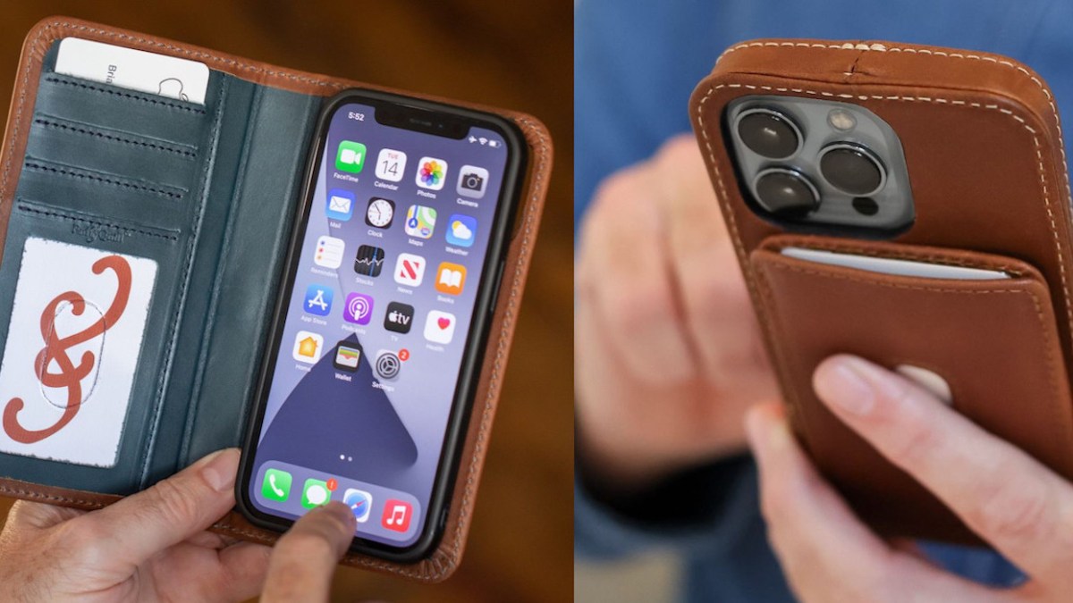 Pad & Quill leather iPhone 15 wallet cases