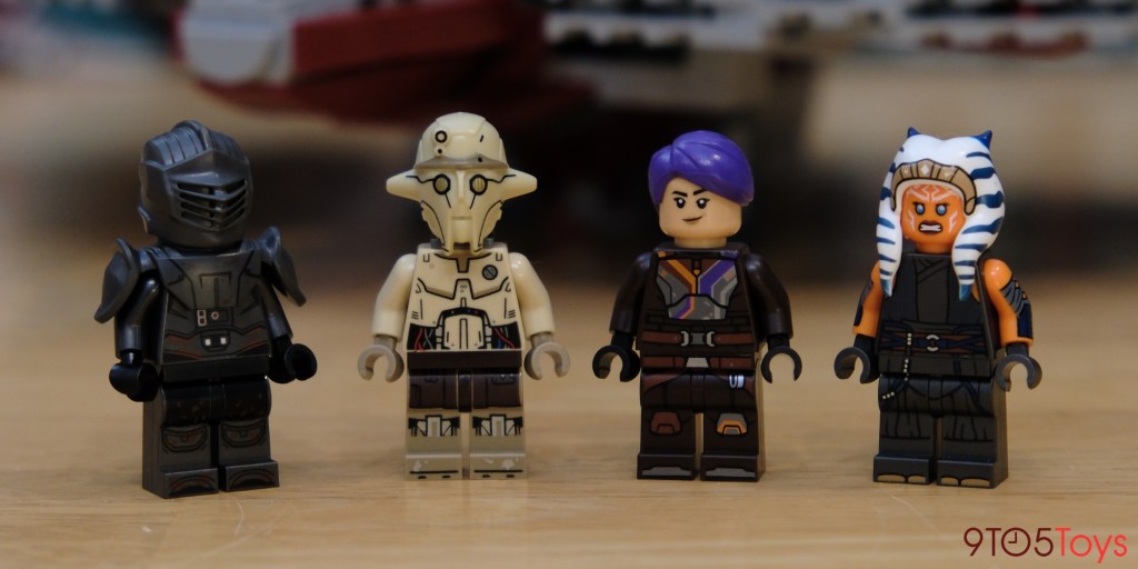 LEGO T-6 Jedi Shuttle minifigures