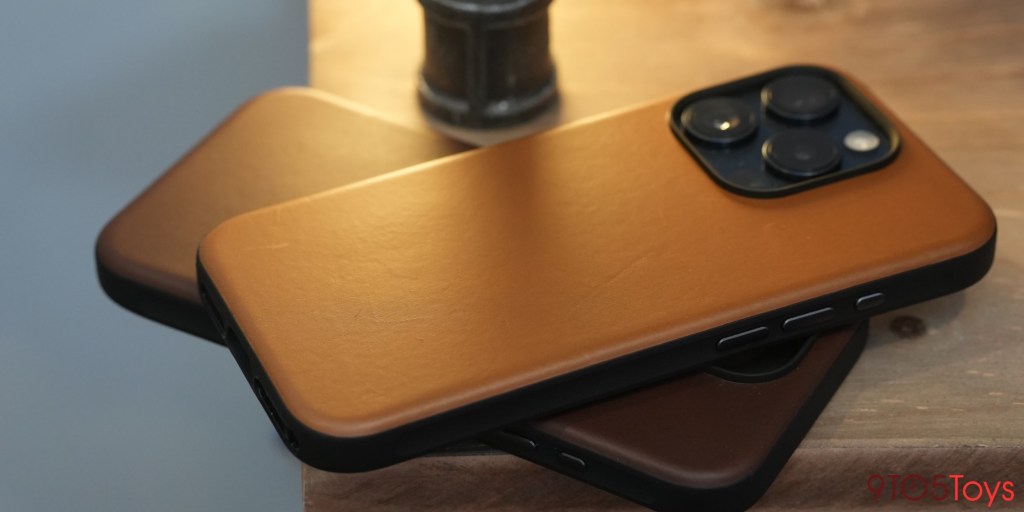 Nomad leather iPhone 15 cases