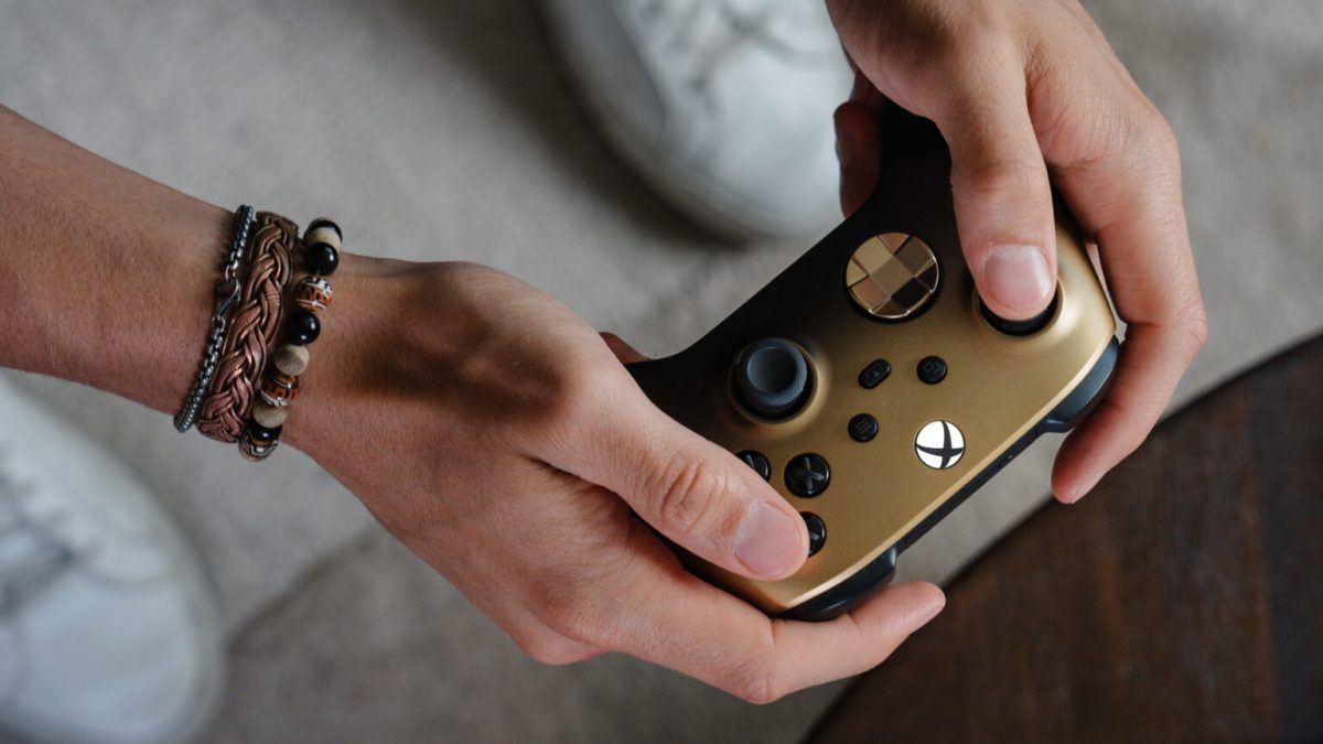 Gold Shadow Xbox Wireless Controller