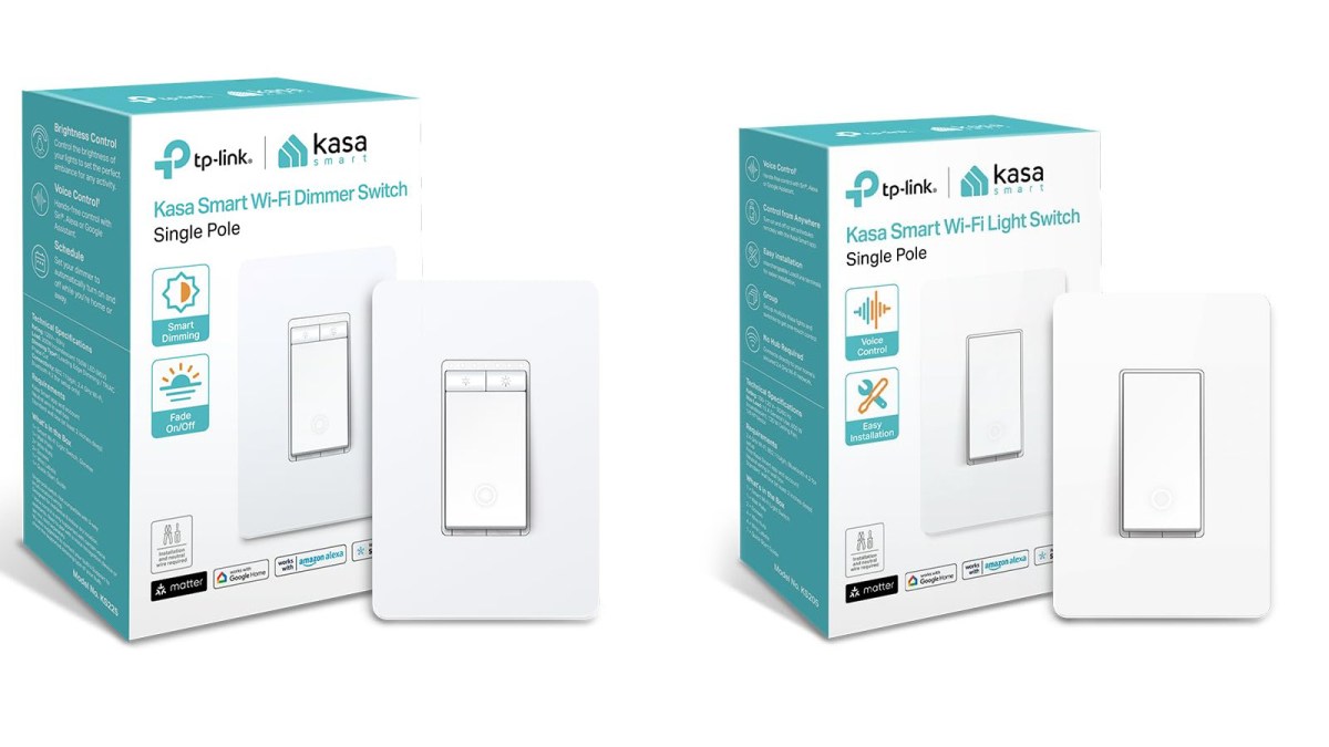 TP-Link Kasa Matter Smart Dimmer Switch