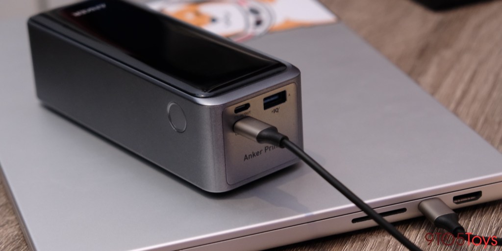Anker Prime Power Bank with MacBook