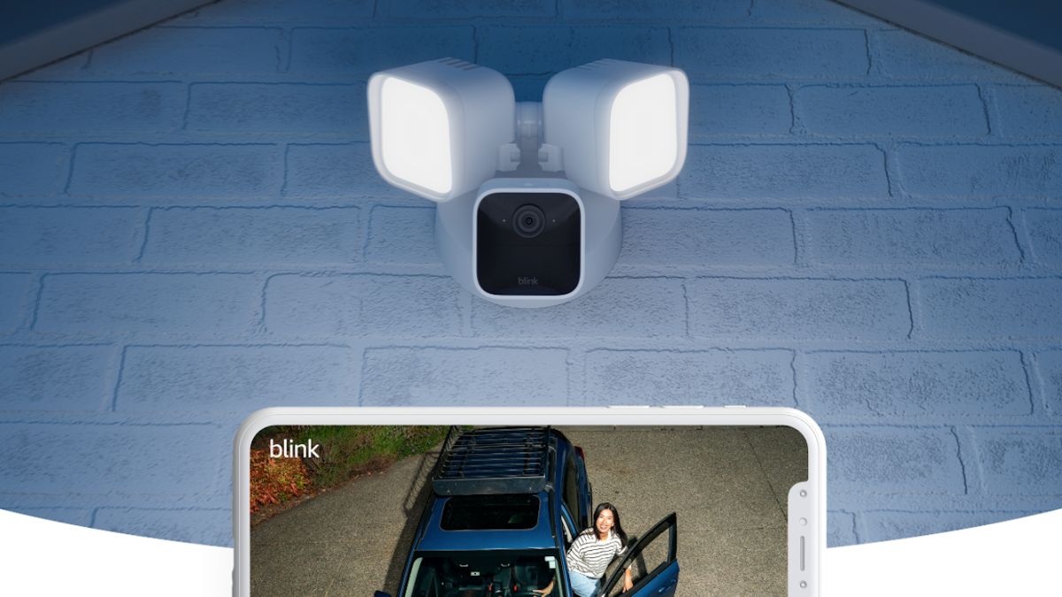 Blink Wired Floodlight Camera + Video Doorbell