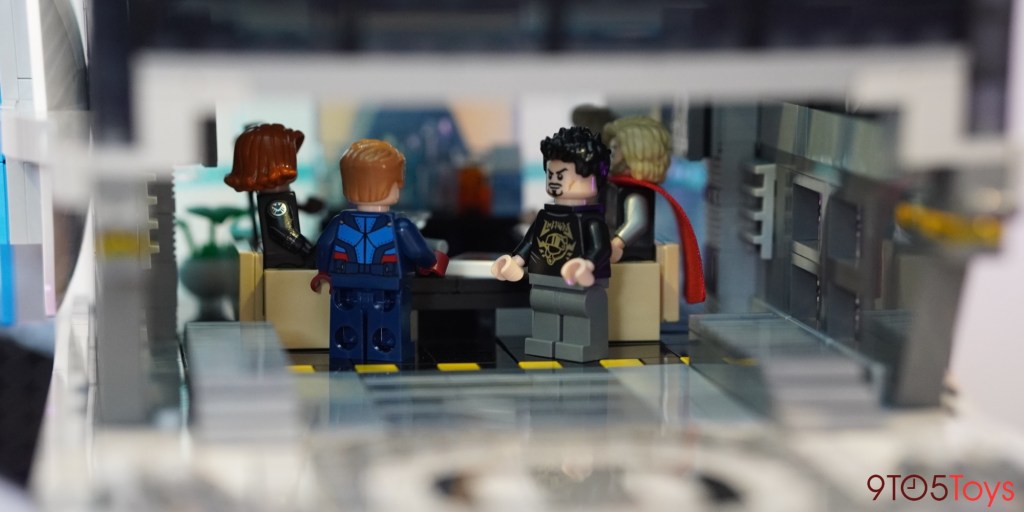 LEGO Avengers Tower interior
