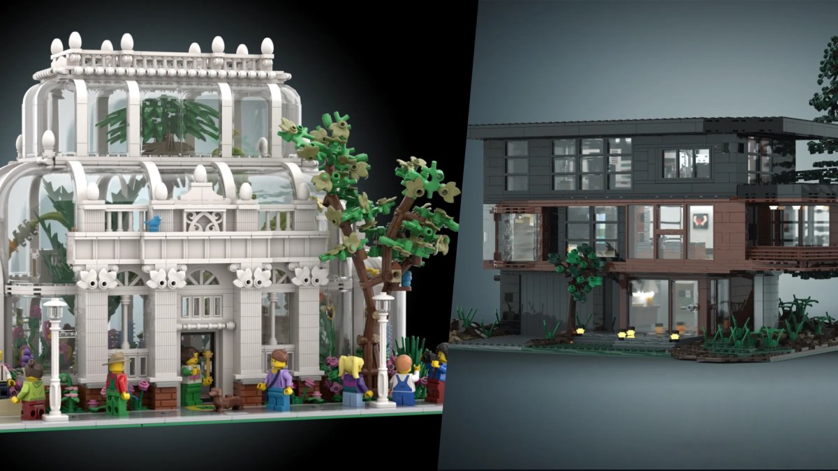 LEGO Twilight botanical garden